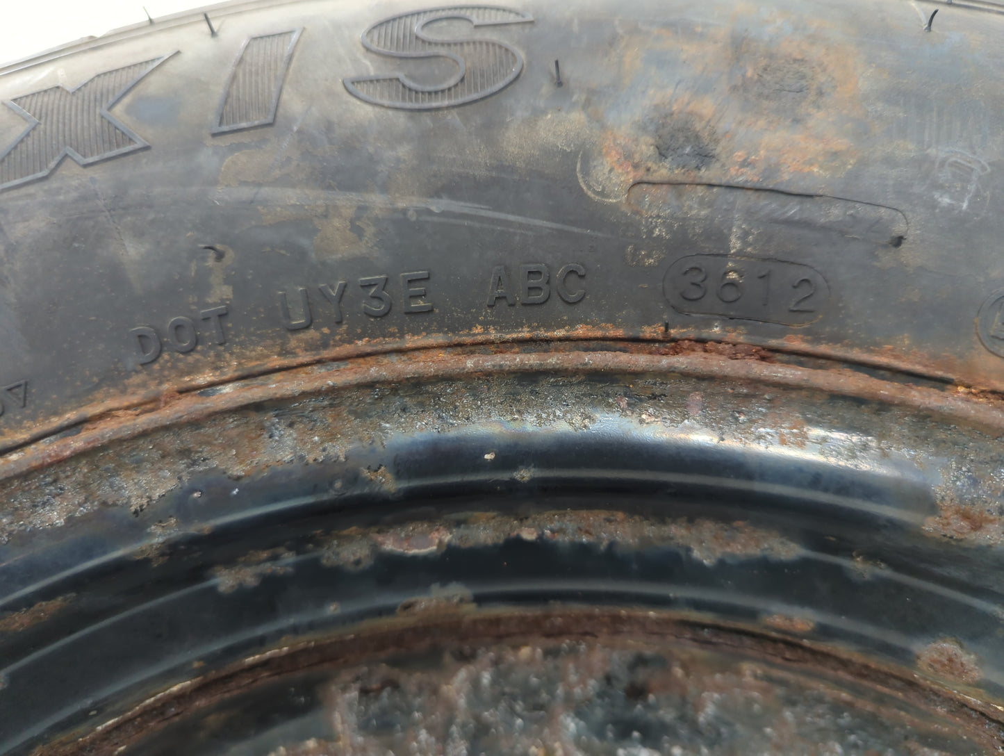 2012 Infiniti Jx35 Spare Donut Tire Wheel Rim Oem - Oemusedautoparts1.com