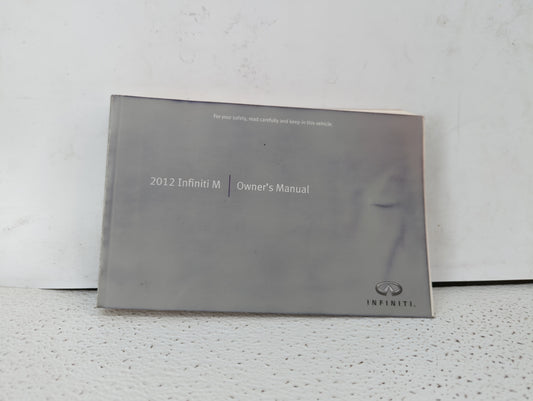 2012 Infiniti M35 Owners Manual Book Guide P/N:OM2E 0Y51U0 OEM Used Auto Parts - Oemusedautoparts1.com