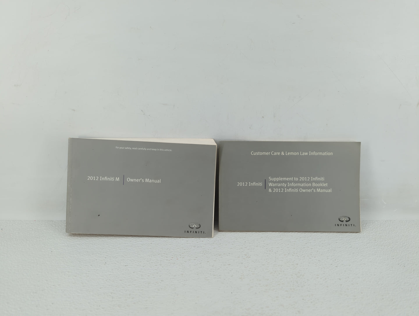 2012 Infiniti M35 Owners Manual Book Guide OEM Used Auto Parts - Oemusedautoparts1.com