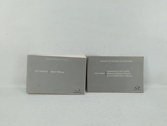compare product 2012 Infiniti M35 Owners Manual Book Guide OEM Used Auto Parts