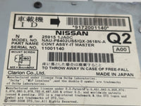 2011-2013 Infiniti M37 Radio AM FM Cd Player Receiver Replacement P/N:25915 1JA0C Fits Fits 2011 2012 2013 2014 2015 2016 20