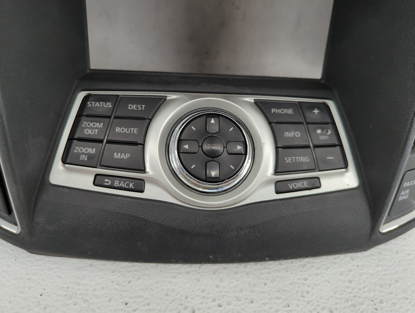 2012 Infiniti M37 Climate Control Module Temperature AC/Heater Replacement P/N:9N00A 210450 Fits OEM Used Auto Parts - Oemus