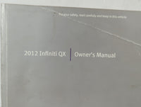 2012 Infiniti Qx30 Owners Manual Book Guide OEM Used Auto Parts - Oemusedautoparts1.com