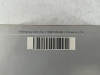 2012 Infiniti Qx30 Owners Manual Book Guide OEM Used Auto Parts - Oemusedautoparts1.com