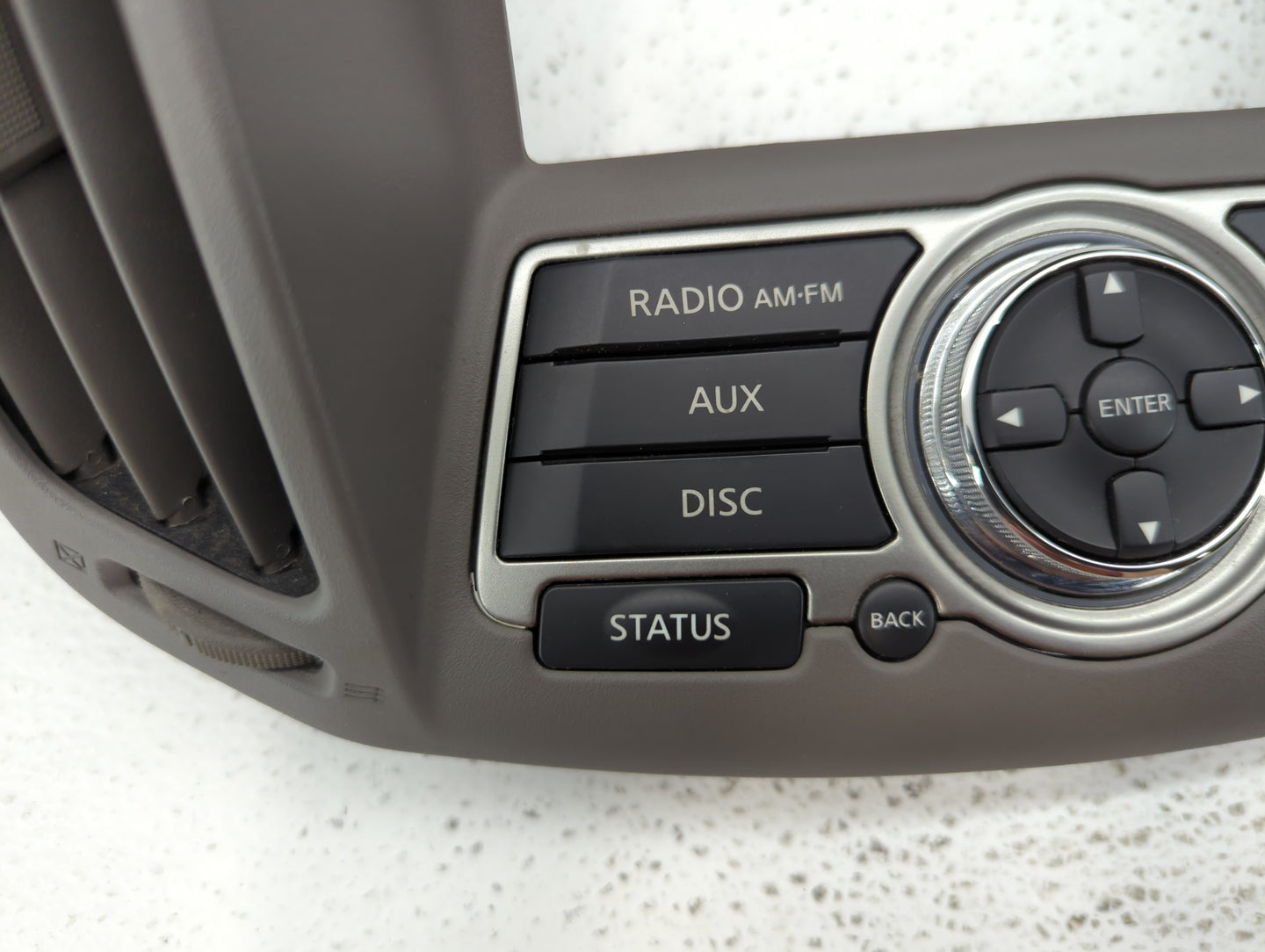 2014-2017 Infiniti Qx50 Radio Control Panel - Oemusedautoparts1.com