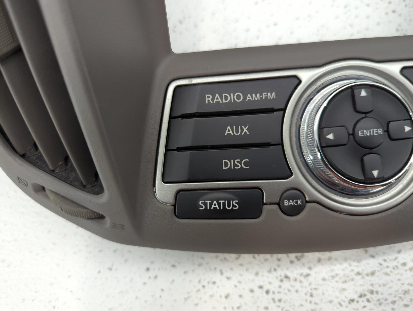 2014-2017 Infiniti Qx50 Radio Control Panel - Oemusedautoparts1.com