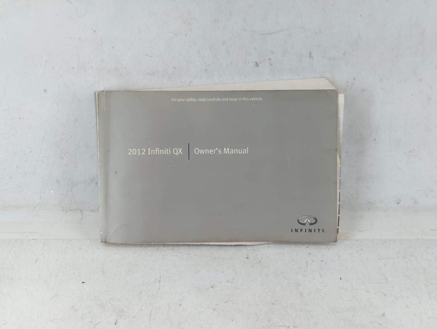 2012 Infiniti Qx50 Owners Manual Book Guide P/N:OM2E 0Z62U0 OEM Used Auto Parts - Oemusedautoparts1.com