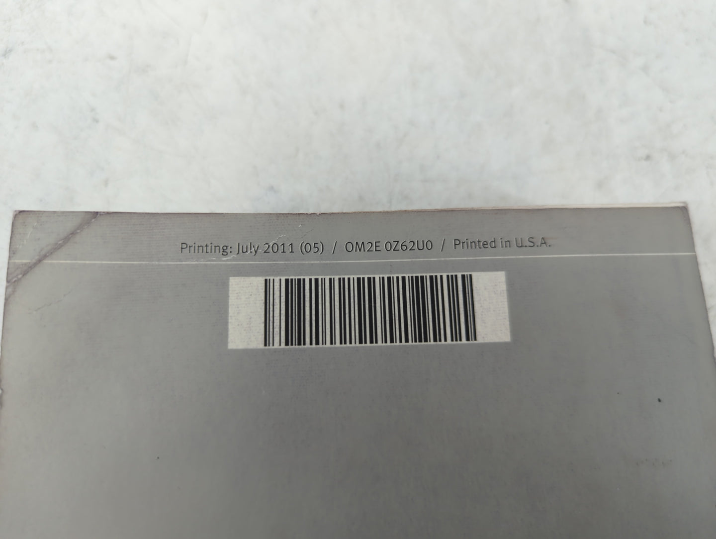2012 Infiniti Qx50 Owners Manual Book Guide P/N:OM2E 0Z62U0 OEM Used Auto Parts - Oemusedautoparts1.com