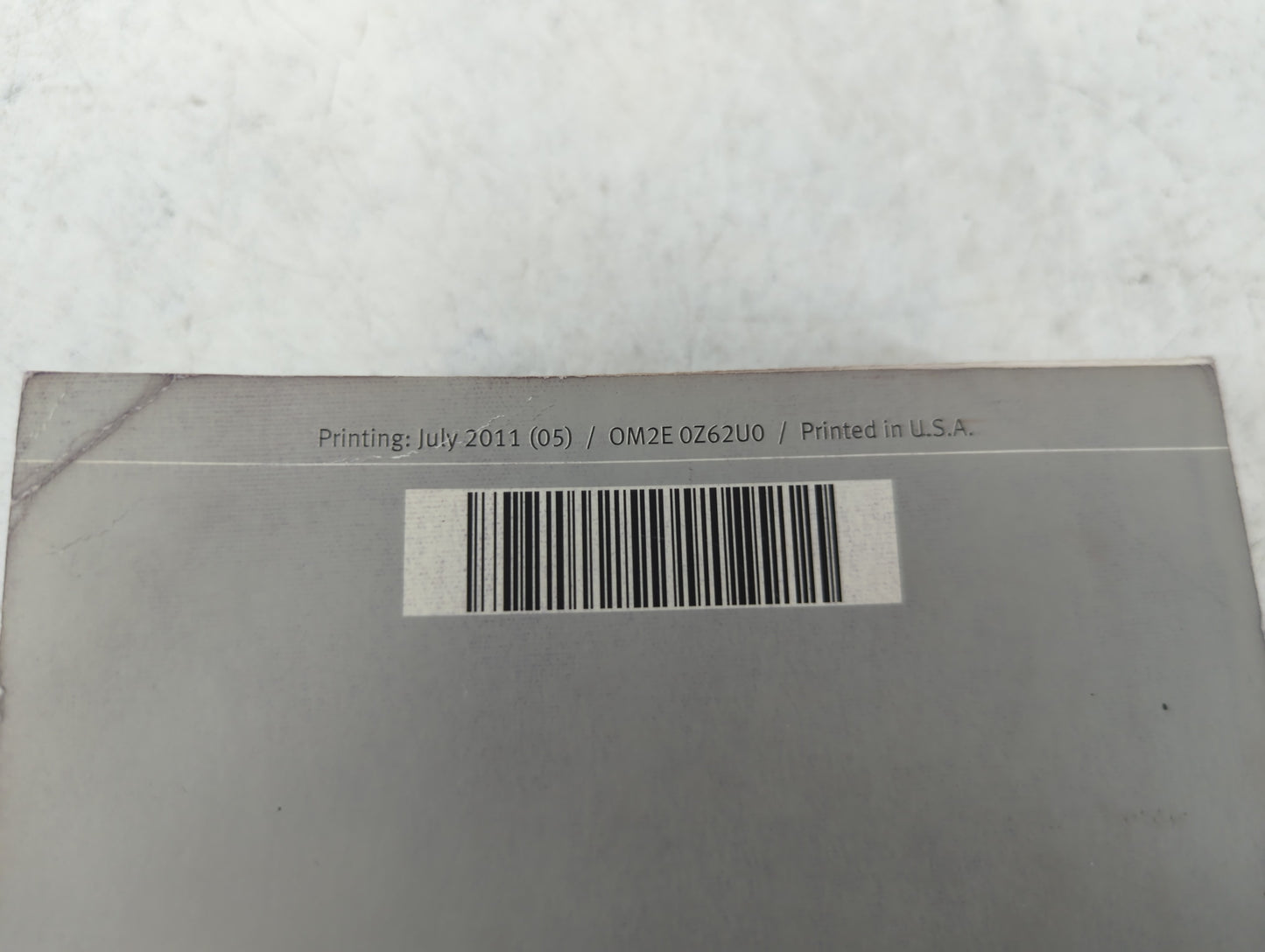 2012 Infiniti Qx50 Owners Manual Book Guide P/N:OM2E 0Z62U0 OEM Used Auto Parts - Oemusedautoparts1.com