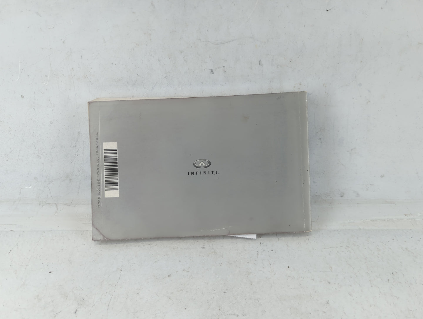 2012 Infiniti Qx50 Owners Manual Book Guide P/N:OM2E 0Z62U0 OEM Used Auto Parts - Oemusedautoparts1.com