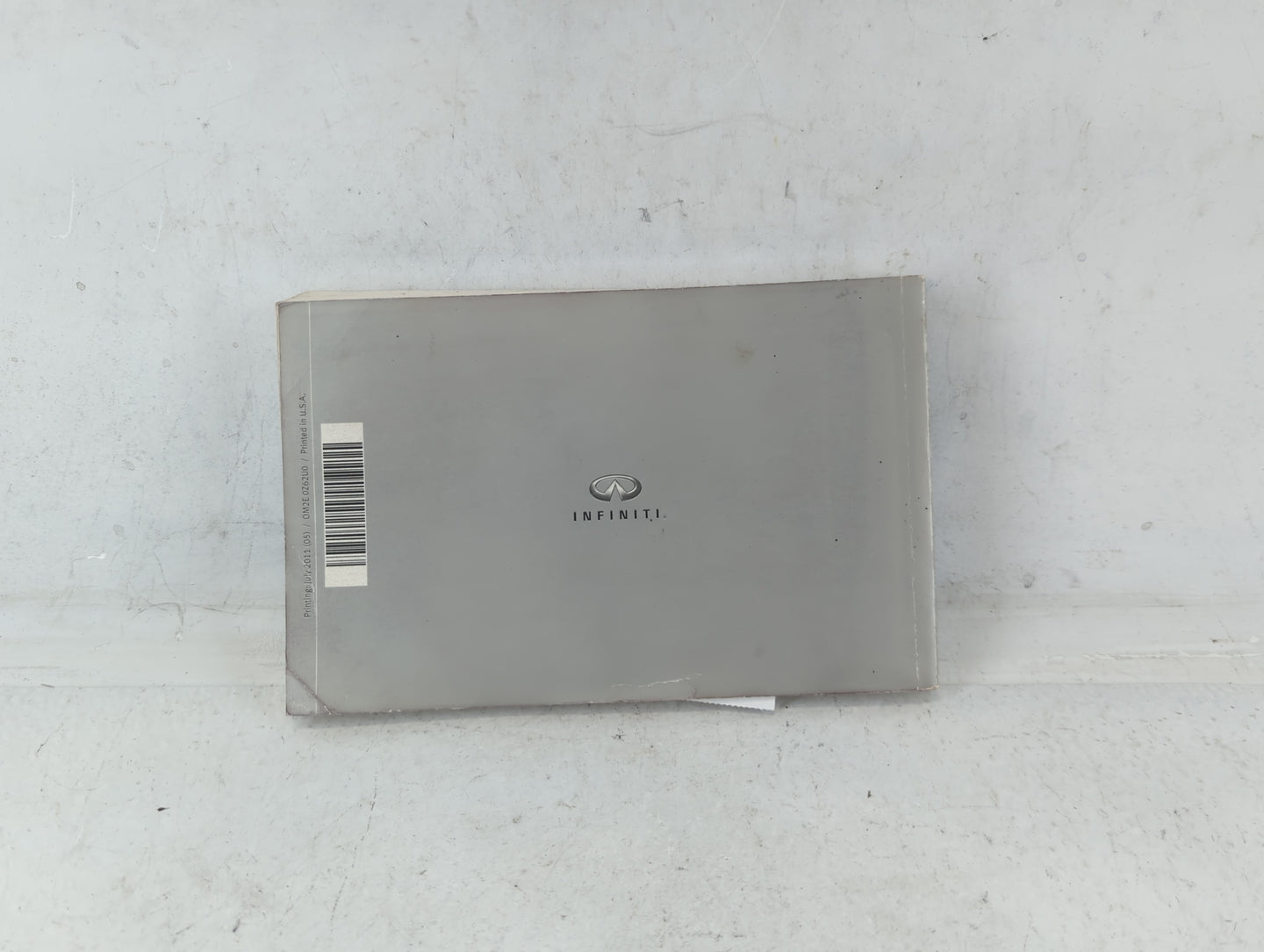 2012 Infiniti Qx50 Owners Manual Book Guide P/N:OM2E 0Z62U0 OEM Used Auto Parts - Oemusedautoparts1.com