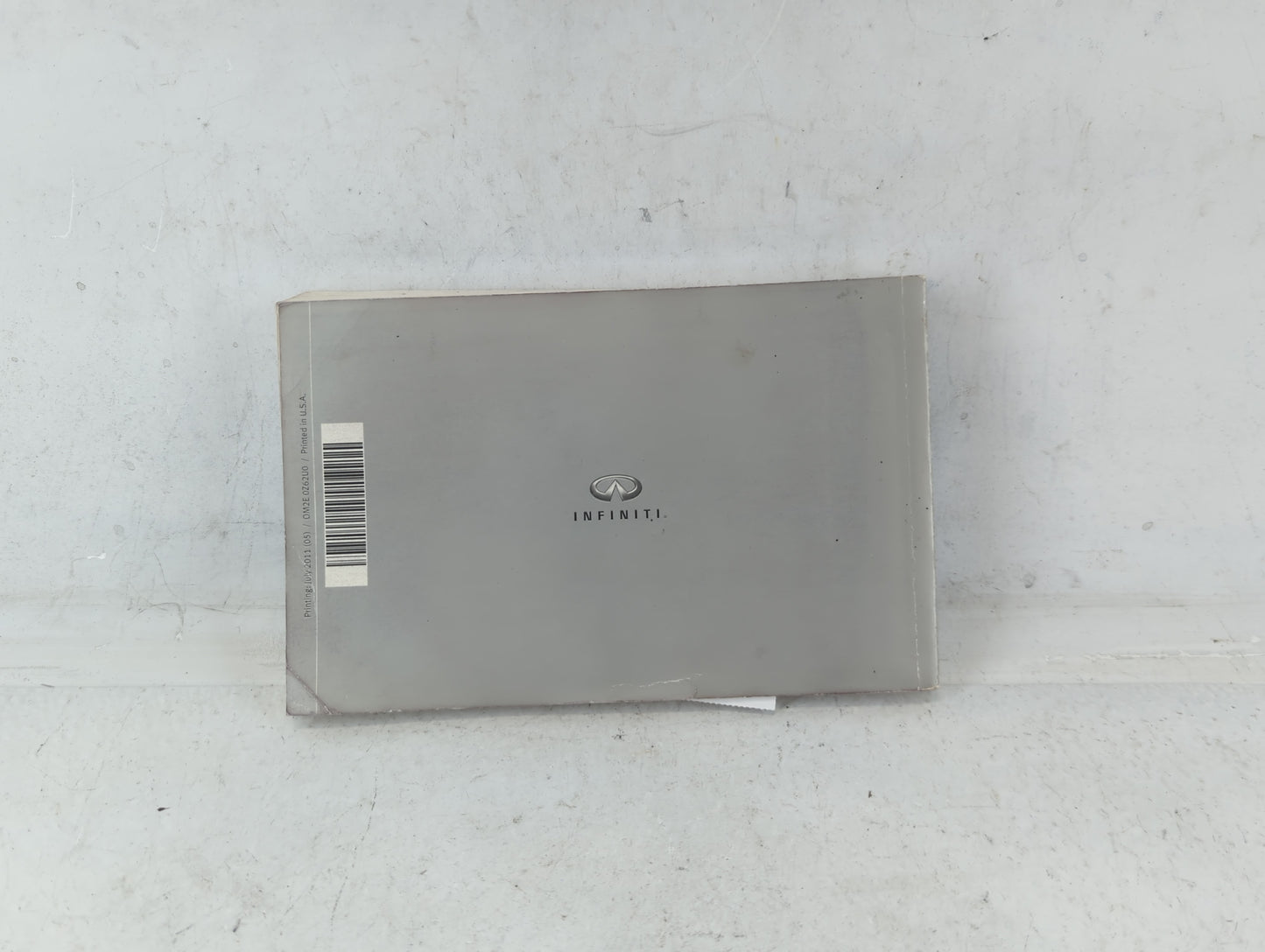 2012 Infiniti Qx50 Owners Manual Book Guide P/N:OM2E 0Z62U0 OEM Used Auto Parts - Oemusedautoparts1.com