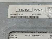 2012-2013 Jaguar Xf Radio AM FM Cd Player Receiver Replacement P/N:31326218AA Fits Fits 2012 2013 OEM Used Auto Parts - Oemu