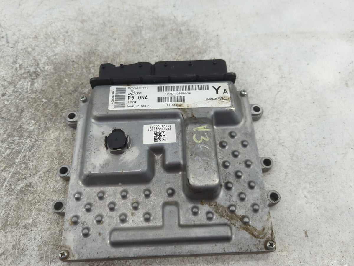 2010-2012 Jaguar Xf PCM Engine Control Computer ECU ECM PCU OEM P/N:MB279700-9310 8W83-12B684-YA OEM Used Auto Parts - Oemus