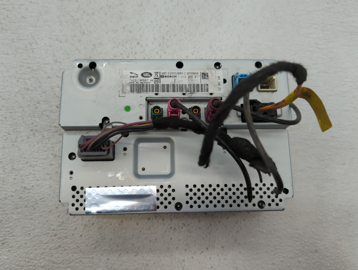 2012-2012 Jaguar Xf Information Radio Display Screen - Oemusedautoparts1.com