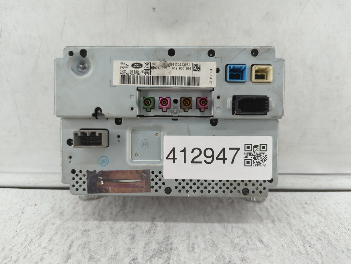 2012-2012 Jaguar Xf Information Radio Display Screen 412947 - Oemusedautoparts1.com