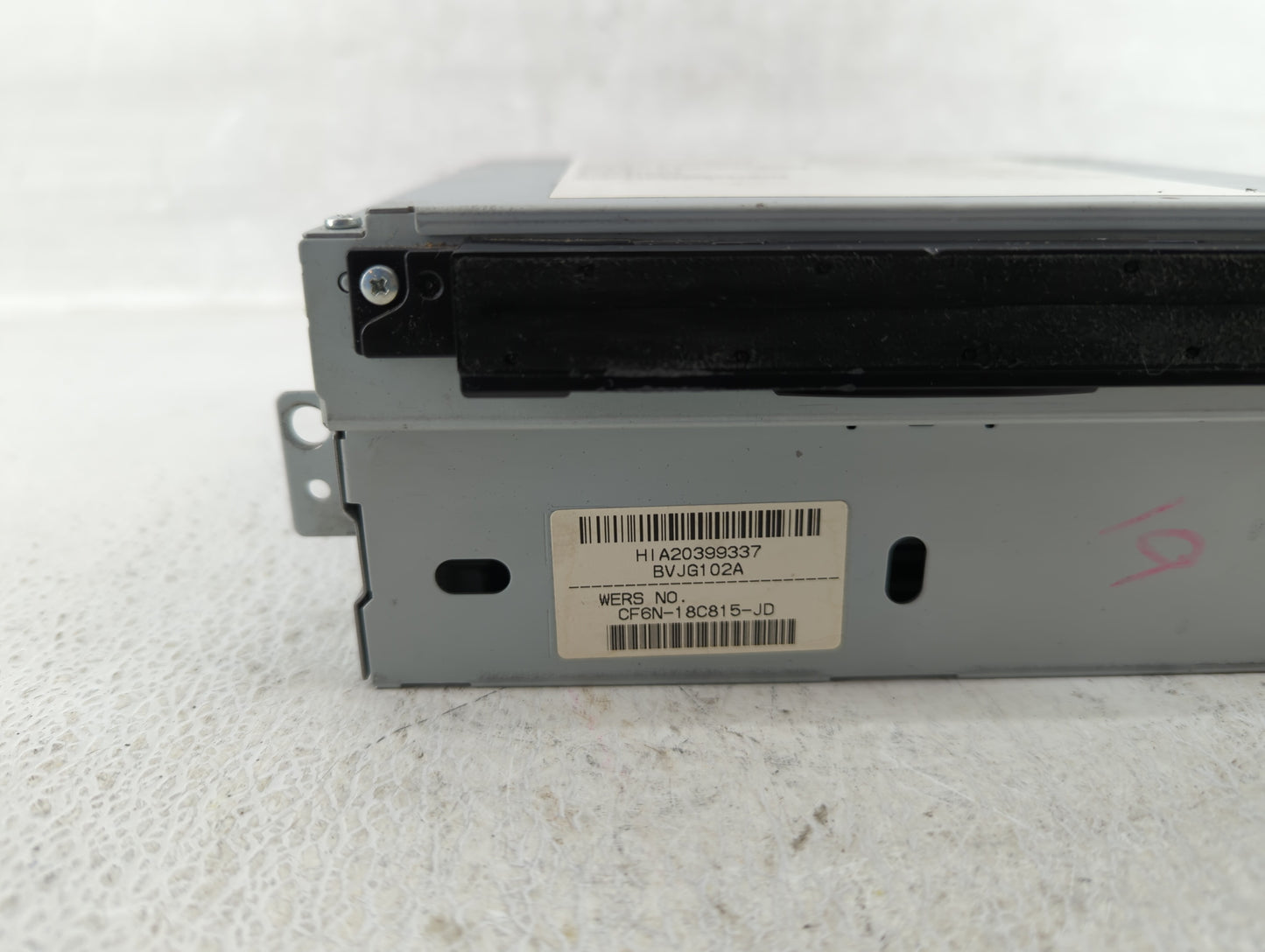 2012-2013 Jaguar Xf Radio AM FM Cd Player Receiver Replacement P/N:50645928AA CF6N-18C815-JA Fits Fits 2012 2013 OEM Used Au