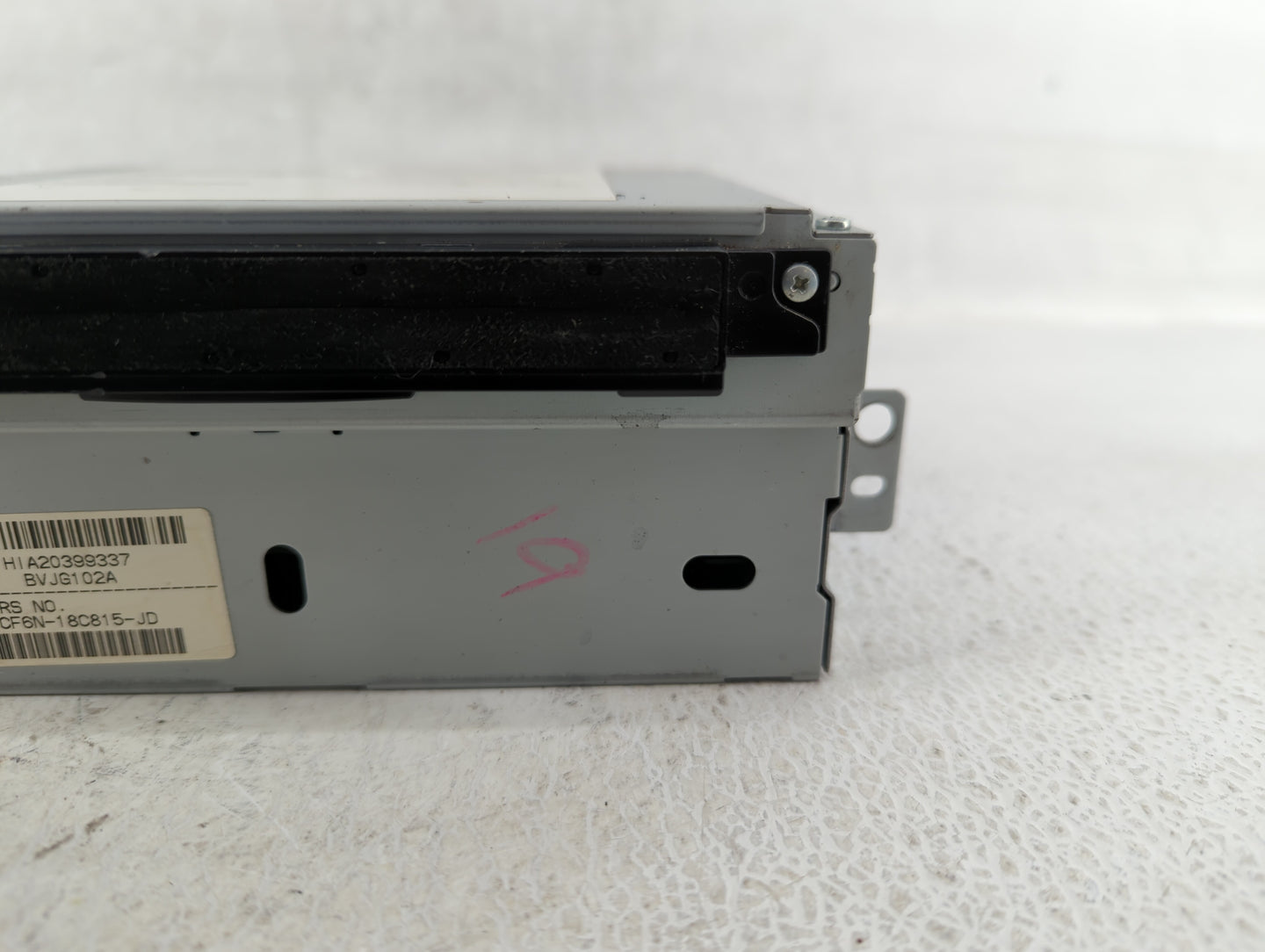 2012-2013 Jaguar Xf Radio AM FM Cd Player Receiver Replacement P/N:50645928AA CF6N-18C815-JA Fits Fits 2012 2013 OEM Used Au