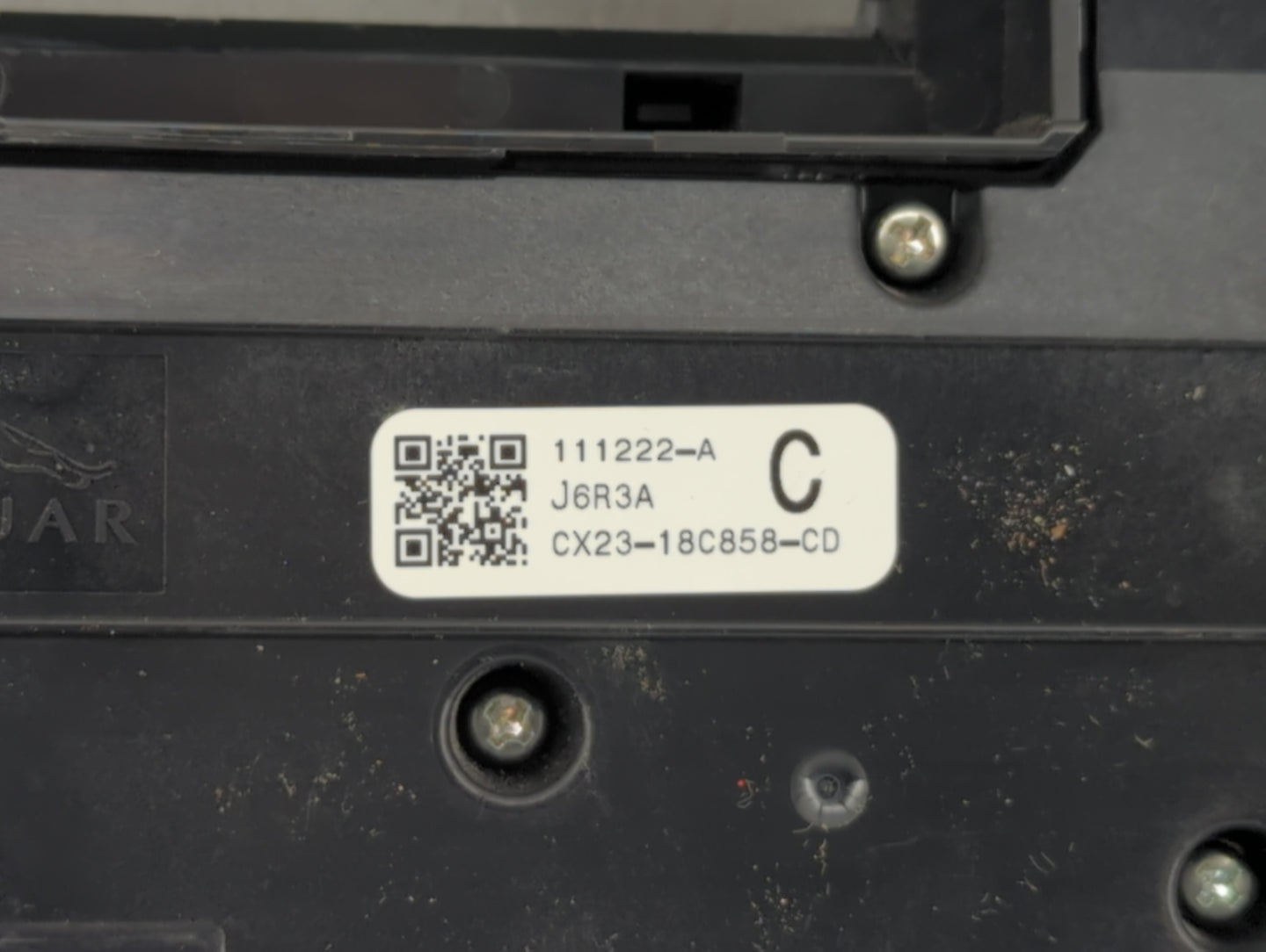 2013-2015 Jaguar Xf Radio AM FM Cd Player Receiver Replacement P/N:CX23-18C858-CD Fits Fits 2013 2014 2015 OEM Used Auto Par