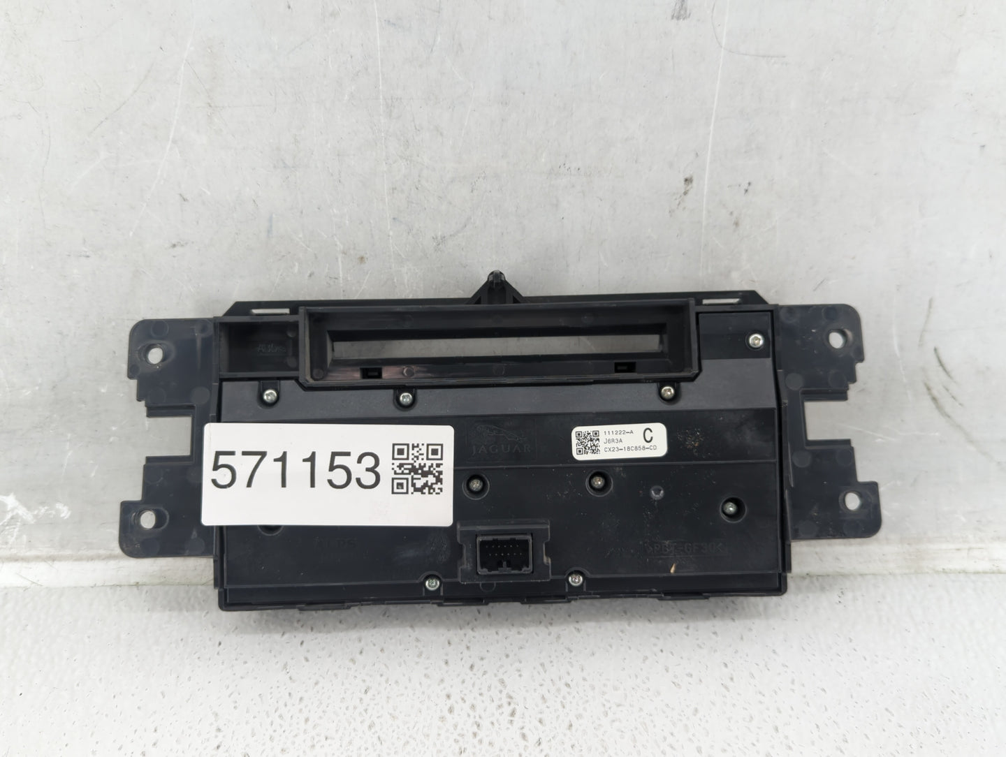 2013-2015 Jaguar Xf Radio AM FM Cd Player Receiver Replacement P/N:CX23-18C858-CD Fits Fits 2013 2014 2015 OEM Used Auto Par