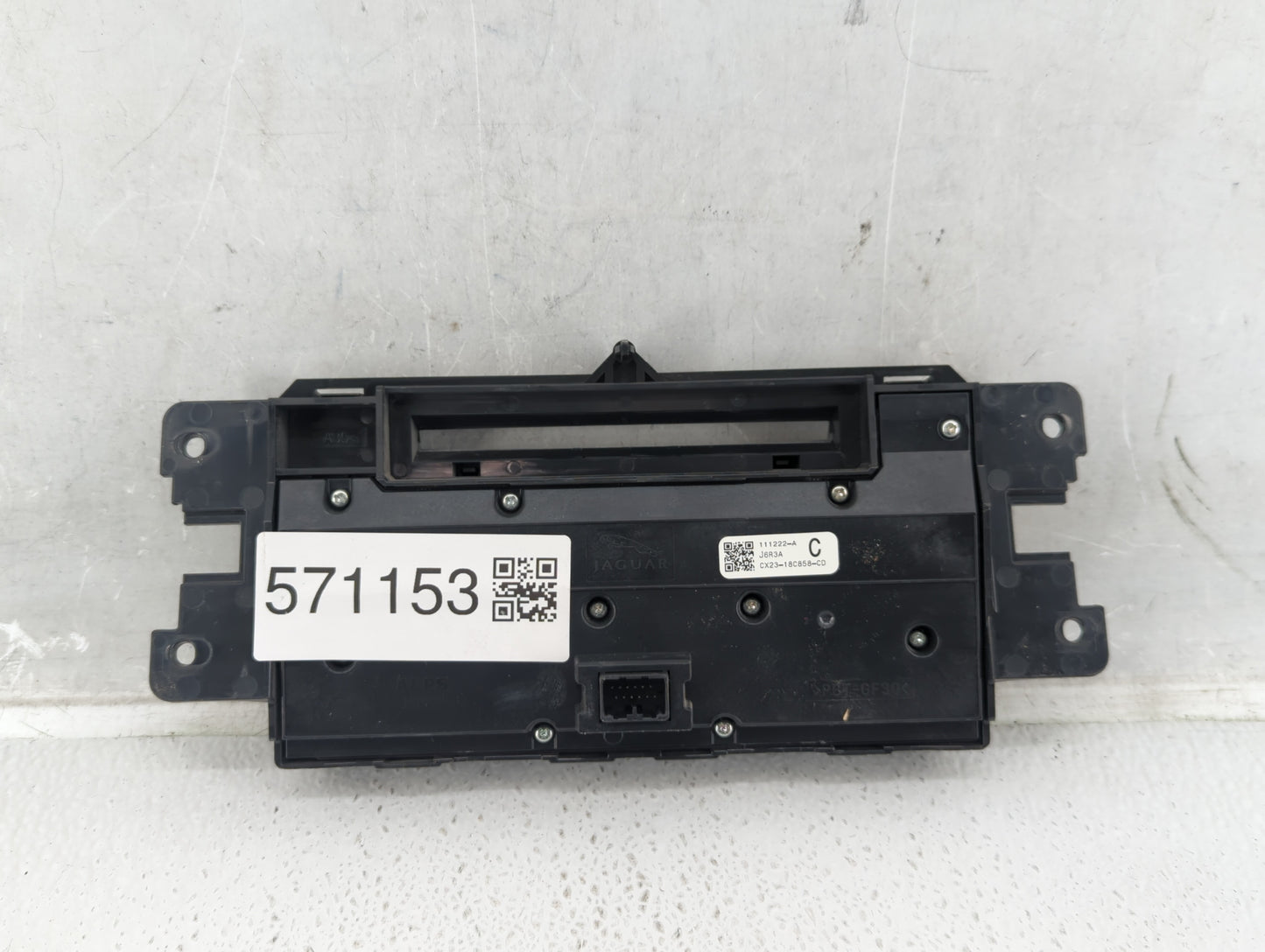 2013-2015 Jaguar Xf Radio AM FM Cd Player Receiver Replacement P/N:CX23-18C858-CD Fits Fits 2013 2014 2015 OEM Used Auto Par