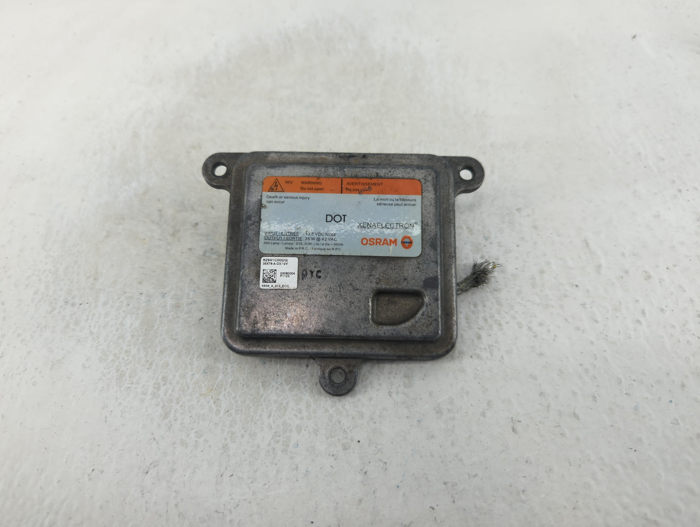 2009-2012 Jaguar Xf Headlight Ballast Head Light - Oemusedautoparts1.com