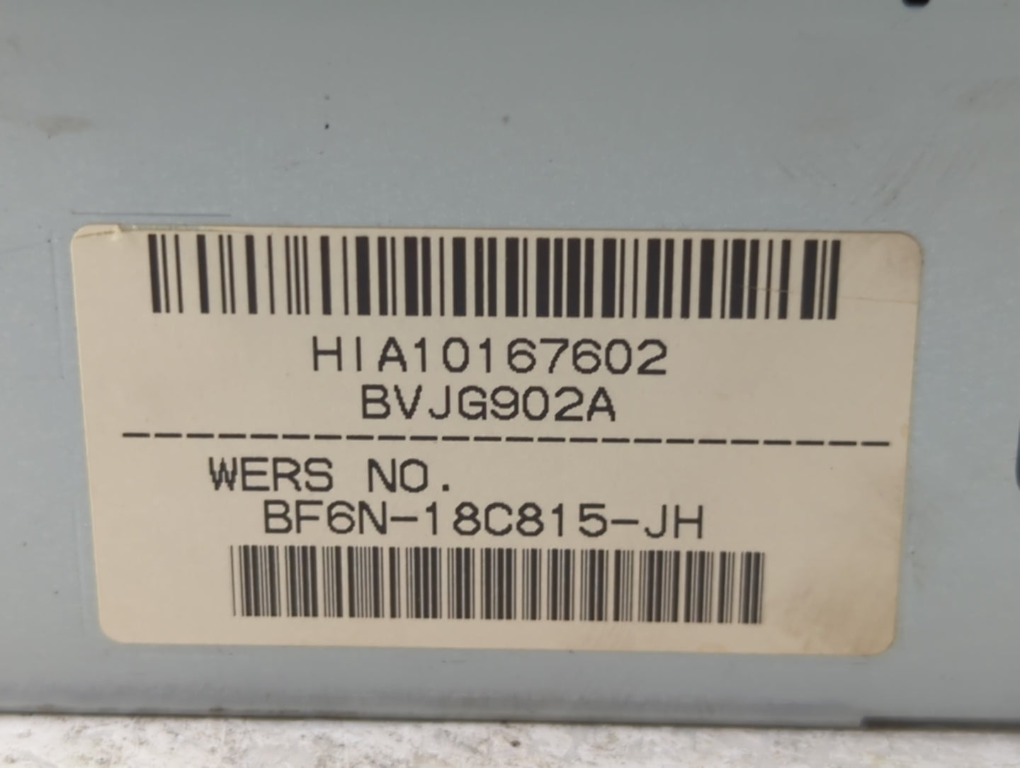 2011-2015 Jaguar Xj Radio AM FM Cd Player Receiver Replacement P/N:BF6N-18C815-JH HIA10167602 Fits Fits 2011 2012 2013 2014 