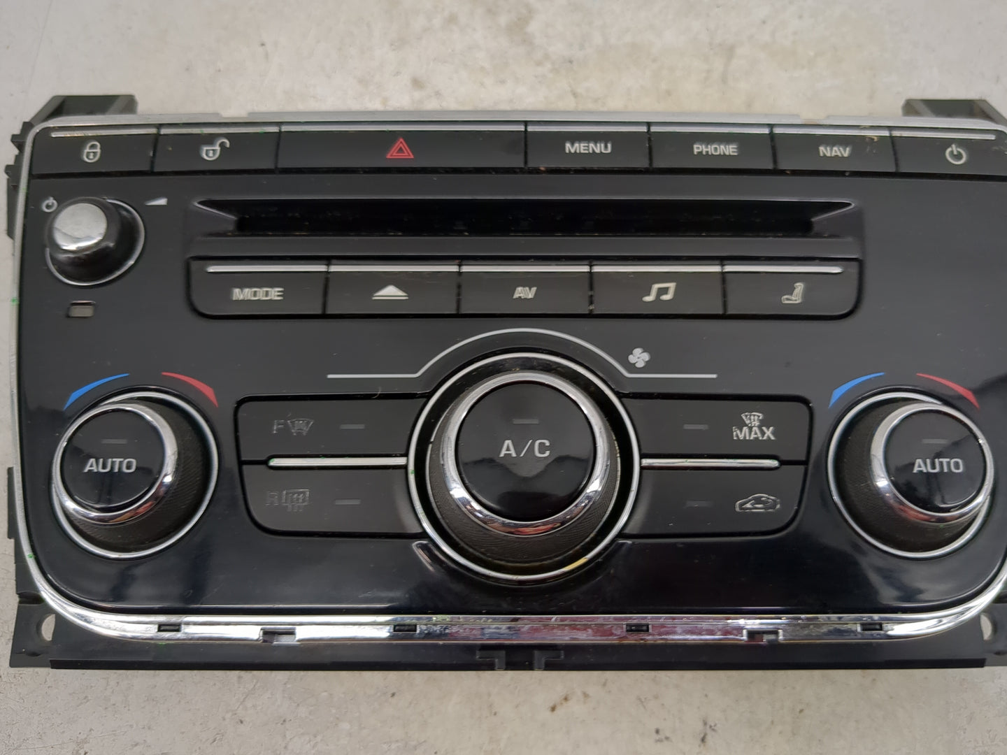 2012 Jaguar Xj Radio Control Panel 1495585 - Oemusedautoparts1.com