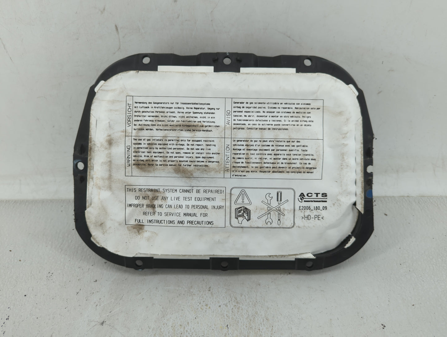 2008-2015 Jaguar Xk Air Bag Passenger Right Dashboard Oem - Oemusedautoparts1.com