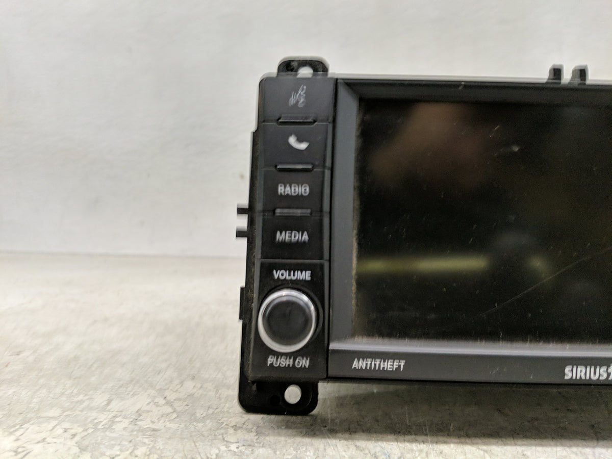 2012 Jeep Cherokee Radio AM FM Cd Player Receiver Replacement OEM Used Auto Parts - Oemusedautoparts1.com