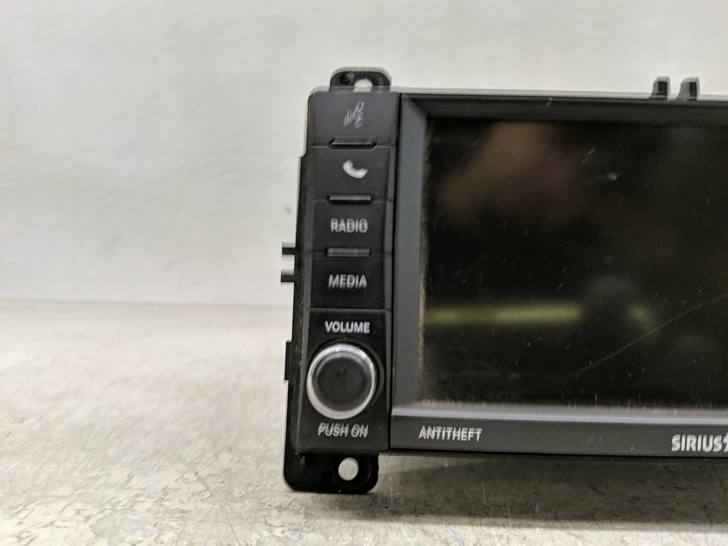 2012 Jeep Cherokee Radio AM FM Cd Player Receiver Replacement Fits OEM Used Auto Parts - Oemusedautoparts1.com