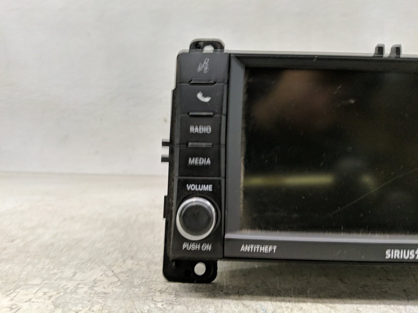 2012 Jeep Cherokee Radio AM FM Cd Player Receiver Replacement Fits OEM Used Auto Parts - Oemusedautoparts1.com