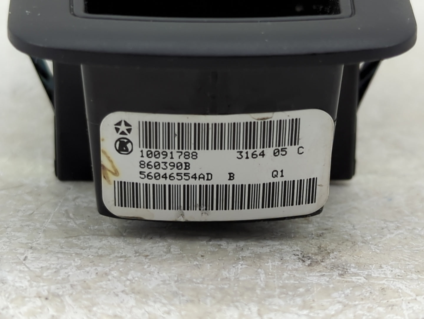 Jeep Cherokee Passenger Right Power Window Switch 56046554ad|10091788 - Oemusedautoparts1.com