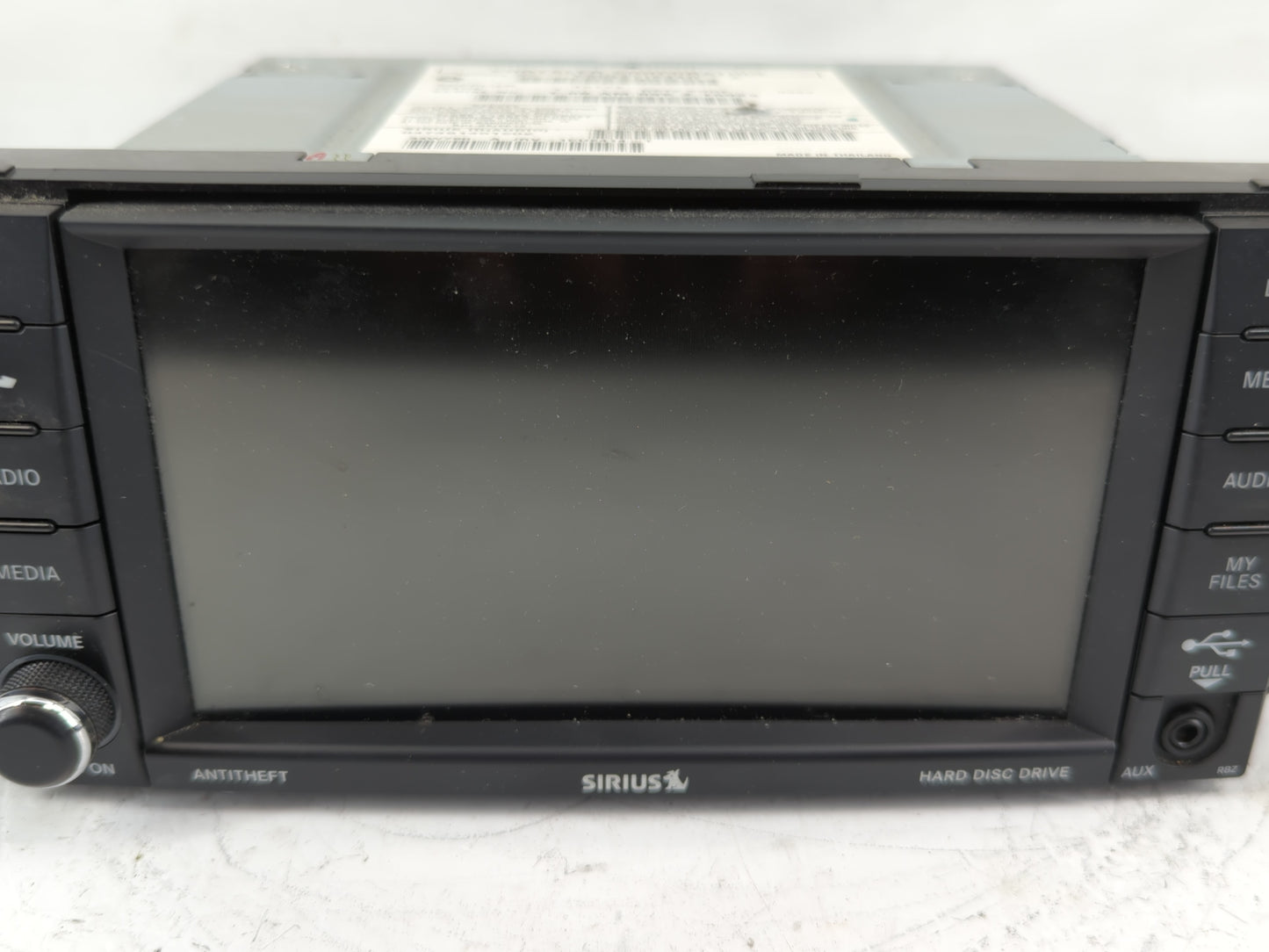 2012 Jeep Compass Radio AM FM Cd Player Receiver Replacement P/N:P05091168AD Fits Fits 2010 2011 2013 2014 2015 2016 2017 OE