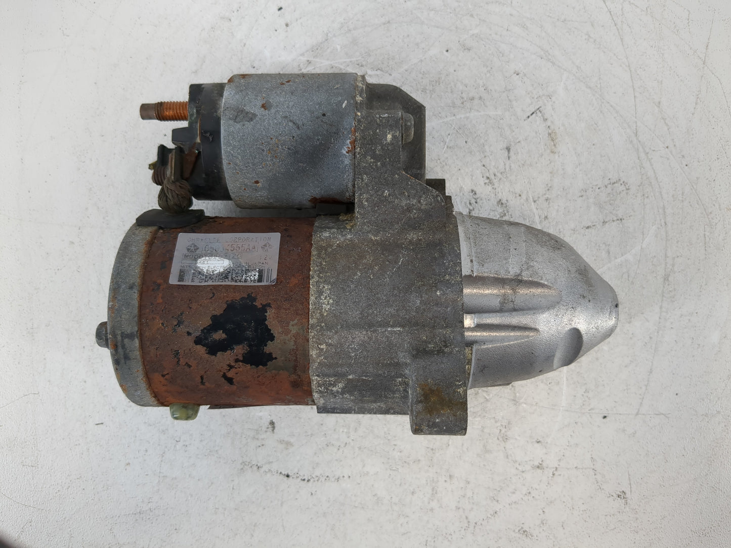 2012 Jeep Compass Car Starter Motor Solenoid OEM P/N:050345555AA Fits OEM Used Auto Parts - Oemusedautoparts1.com