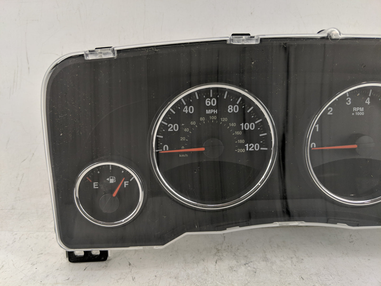 2012 Jeep Compass Instrument Cluster Speedometer Gauges P/N:CR-0035-305-M0-CE 680080404AE Fits OEM Used Auto Parts - Oemused