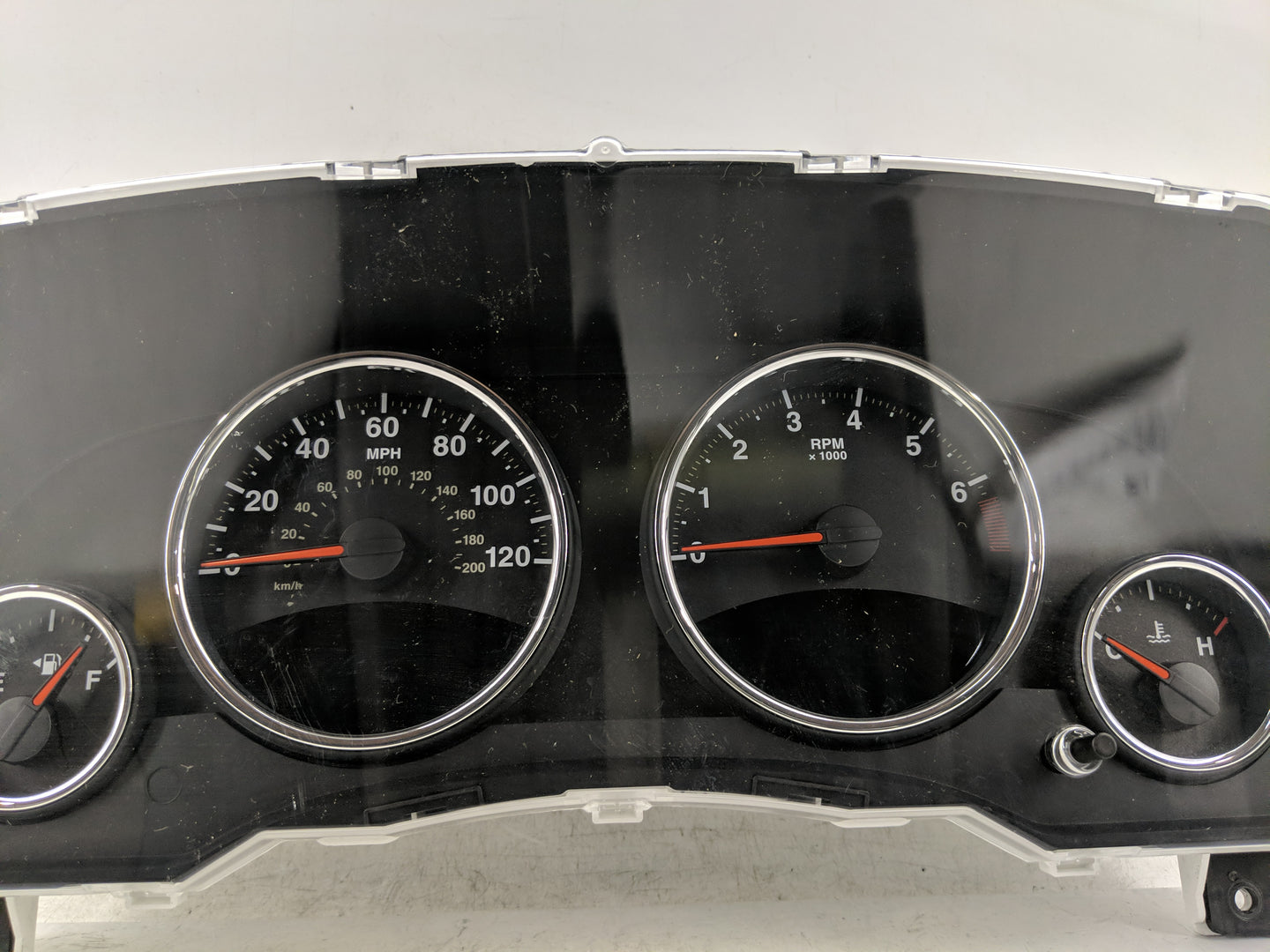2012 Jeep Compass Instrument Cluster Speedometer Gauges P/N:CR-0035-305-M0-CE 680080404AE Fits OEM Used Auto Parts - Oemused