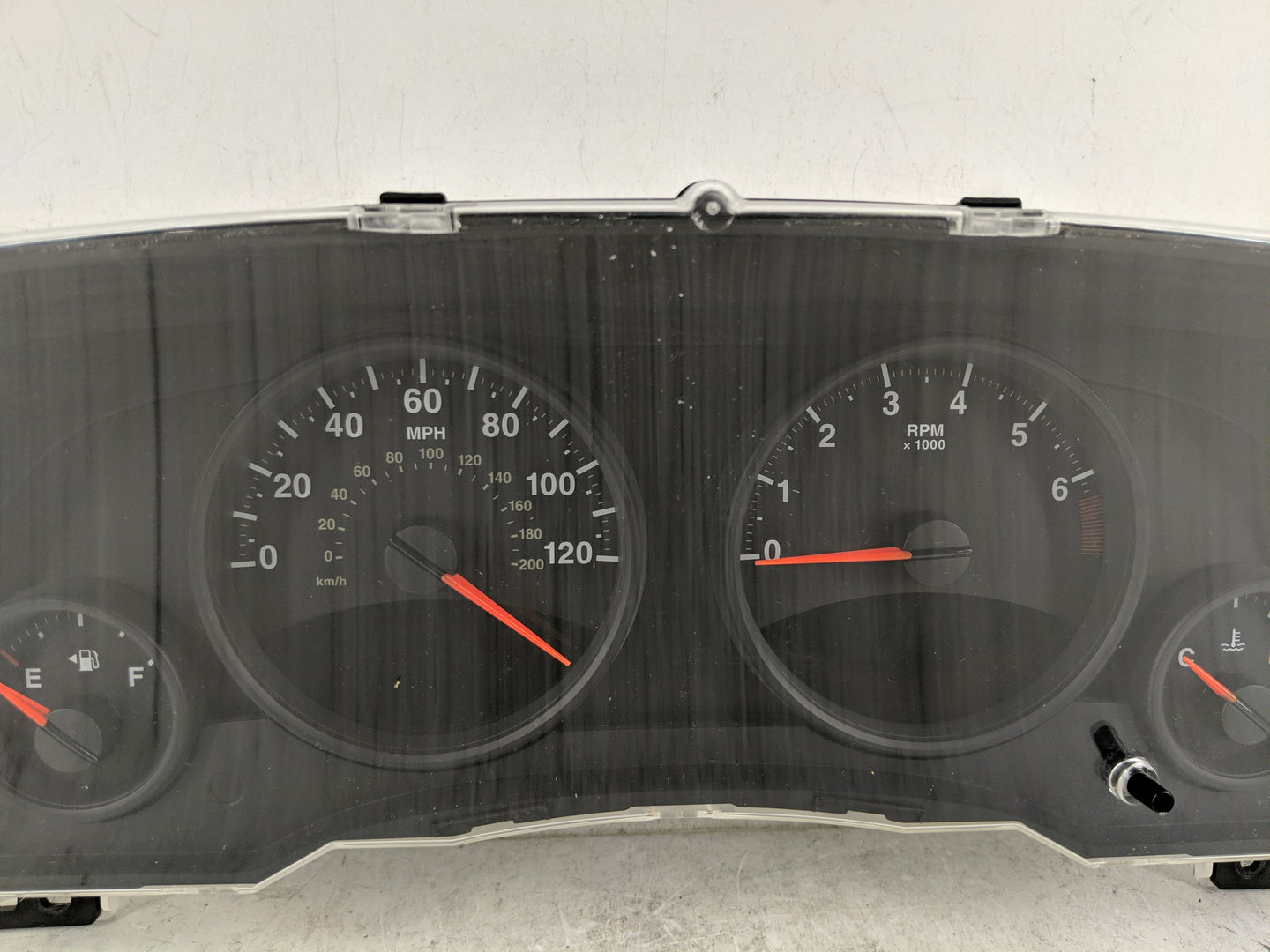2011-2013 Jeep Compass Instrument Cluster Speedometer Gauges P/N:68080402AE Fits Fits 2011 2012 2013 OEM Used Auto Parts - O
