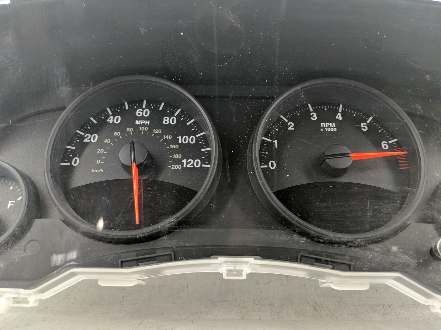 2011-2012 Jeep Compass Instrument Cluster Speedometer Gauges P/N:68080402AC Fits Fits 2011 2012 OEM Used Auto Parts - Oemuse