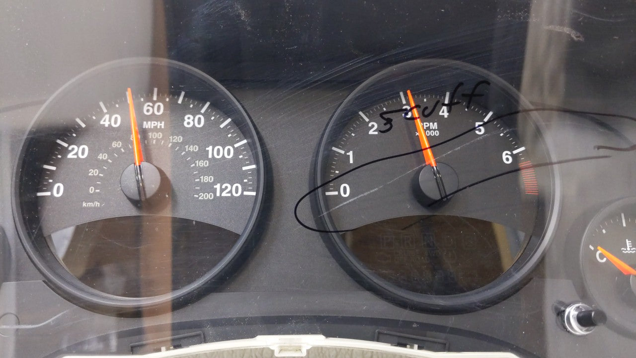2011-2013 Jeep Compass Instrument Cluster Speedometer Gauges P/N:68080402AE,98080402AD 68080402AE Fits Fits 2011 2012 2013 O