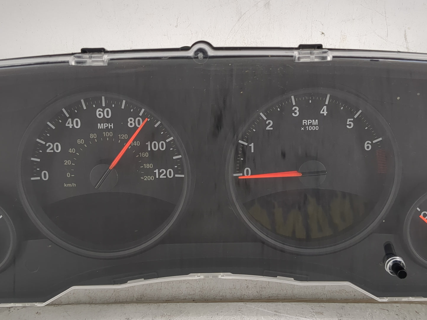 2011-2013 Jeep Compass Instrument Cluster Speedometer Gauges P/N:68080402AE Fits Fits 2011 2012 2013 OEM Used Auto Parts - O