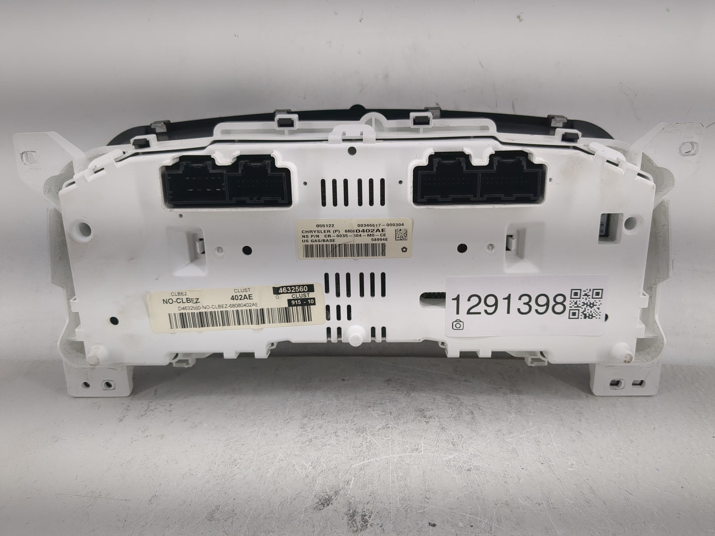 2011-2013 Jeep Compass Instrument Cluster Speedometer Gauges P/N:68080402AE Fits Fits 2011 2012 2013 OEM Used Auto Parts - O