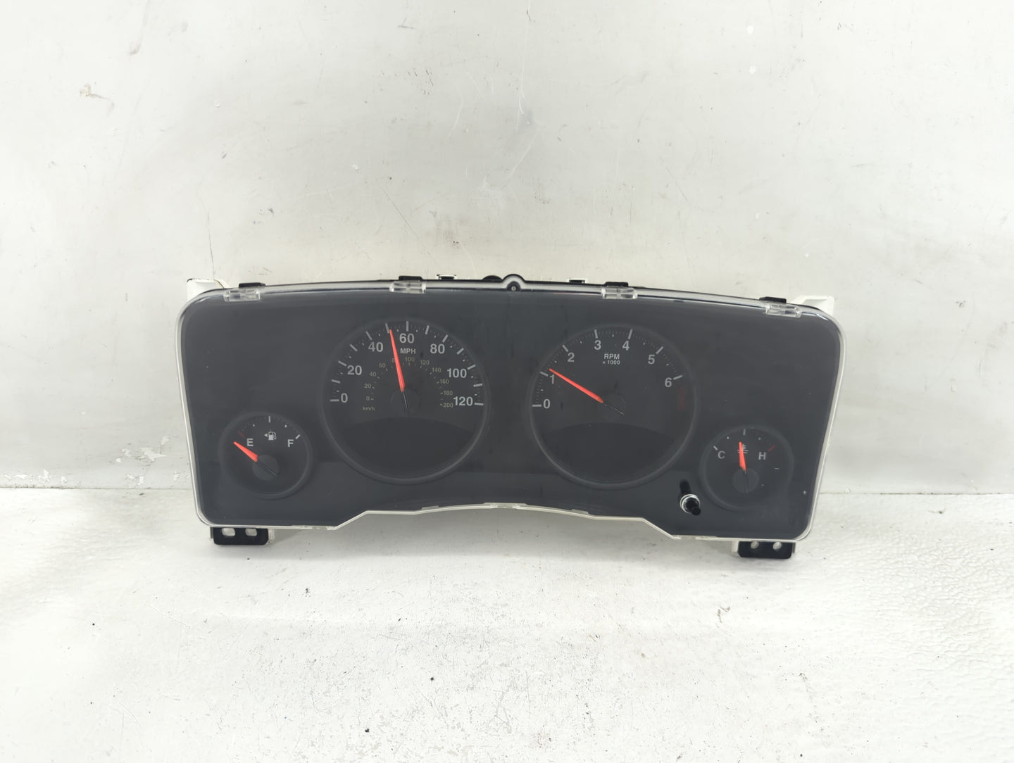2011-2013 Jeep Compass Instrument Cluster Speedometer Gauges P/N:68080402AE 4241490 Fits Fits 2011 2012 2013 OEM Used Auto P