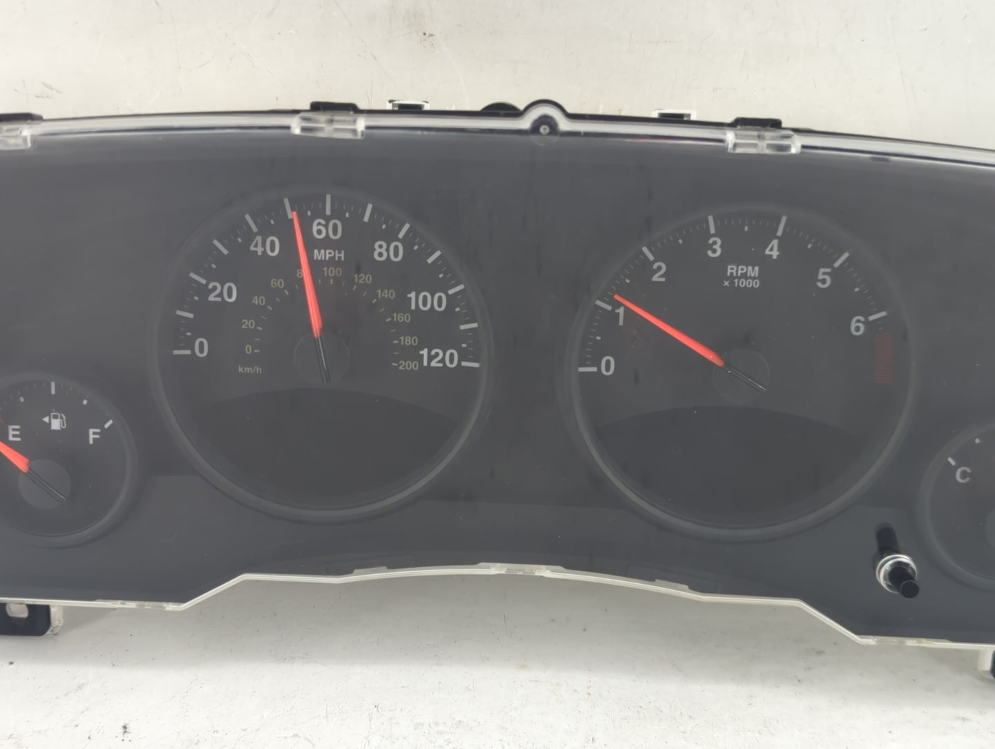 2011-2013 Jeep Compass Instrument Cluster Speedometer Gauges P/N:68080402AE 4241490 Fits Fits 2011 2012 2013 OEM Used Auto P