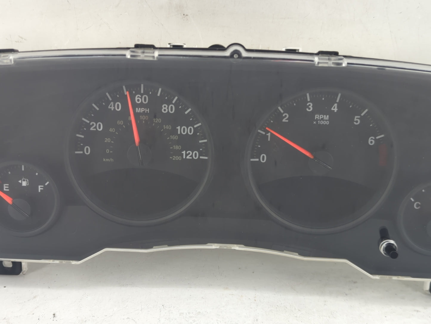 2011-2013 Jeep Compass Instrument Cluster Speedometer Gauges P/N:68080402AE 4241490 Fits Fits 2011 2012 2013 OEM Used Auto P