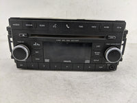 2011-2012 Jeep Compass Radio AM FM Cd Player Receiver Replacement P/N:05064949AG Fits Fits 2011 2012 OEM Used Auto Parts - O