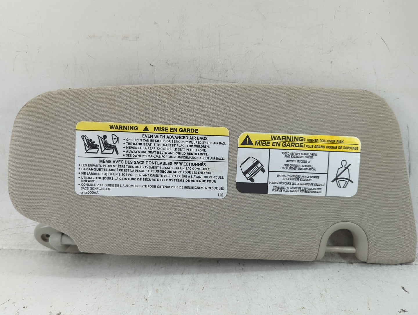 2010-2017 Jeep Compass Sun Visor Shade Replacement Driver Left Mirror Fits Fits 2010 2011 2012 2013 2014 2015 2016 2017 OEM 