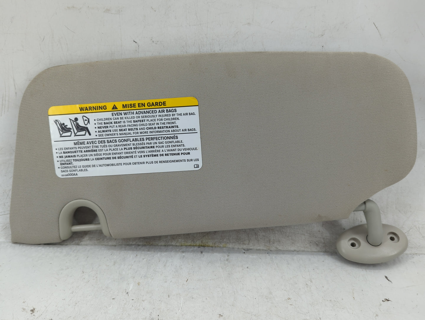 2010-2017 Jeep Compass Sun Visor Shade Replacement Passenger Right Mirror Fits Fits 2010 2011 2012 2013 2014 2015 2016 2017 
