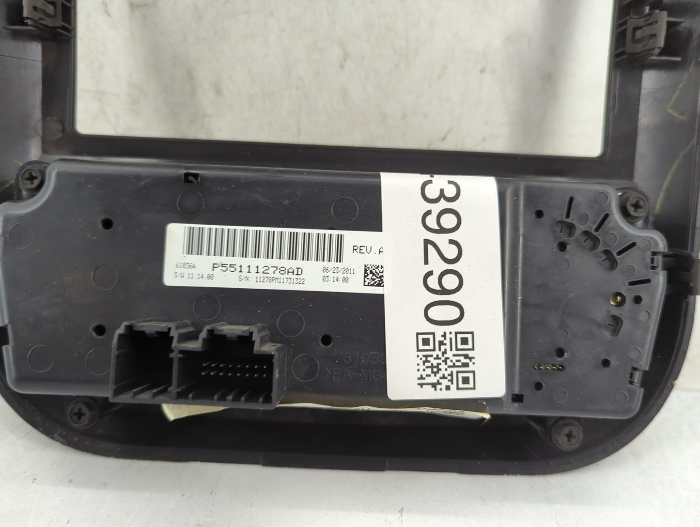 2012 Jeep Compass Climate Control Module Temperature AC/Heater Replacement P/N:P55111278AD Fits Fits 2011 2013 2014 2015 201