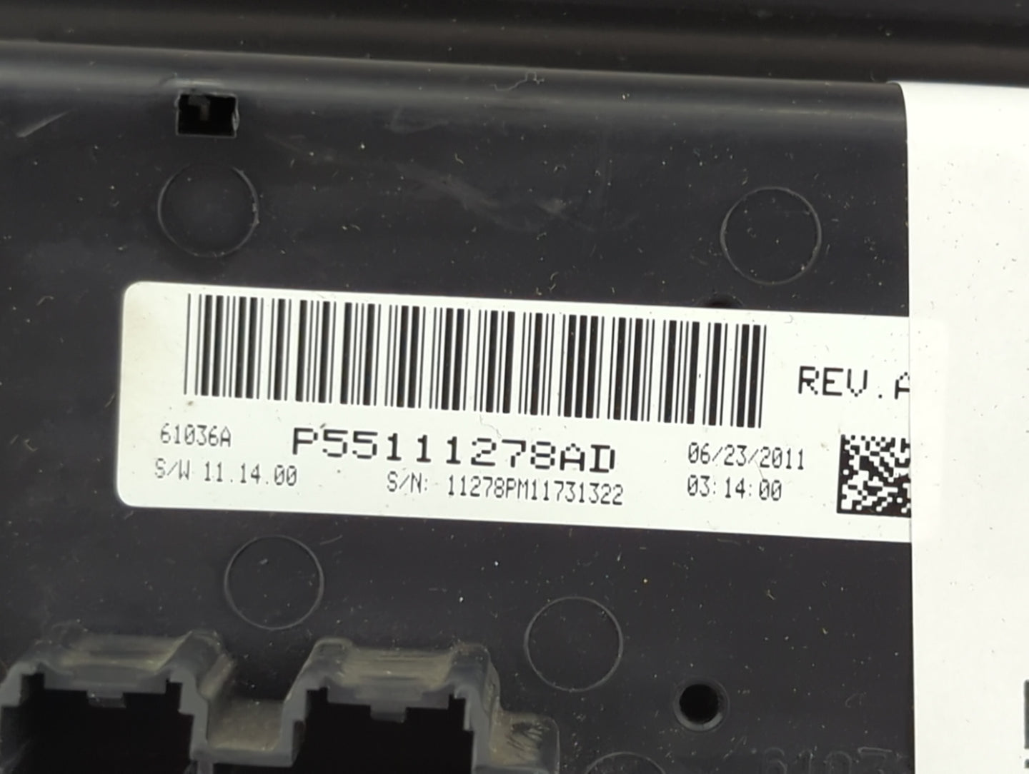 2012 Jeep Compass Climate Control Module Temperature AC/Heater Replacement P/N:P55111278AD Fits Fits 2011 2013 2014 2015 201